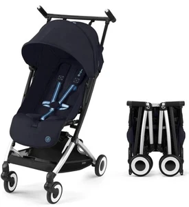Cybex Libelle 2 Travel Pockit Stroller Lightweight Navy Used - Picture 1 of 10