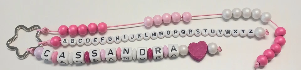 ABC Rechenkette💙 Schulstart💙Lernhilfe💙Mädchen - Bild 1 von 1