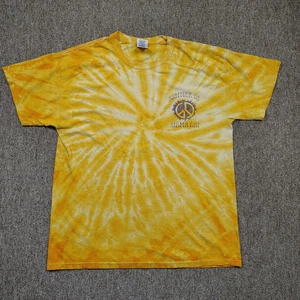 SIGMA CHI Fraternity Shirt Men L Tie Dye Summer Texas A&M Greek Distressed - Picture 1 of 10