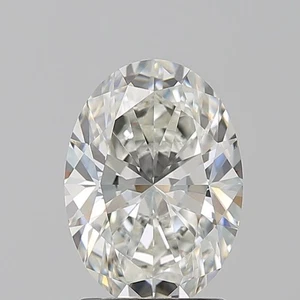 Oval Cut 2.01 Carat Cert. GIA Natural Mined Diamond Loose I color VS1 clarity - Picture 1 of 2