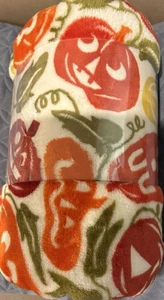 Halloween Jack o Laterne Kürbisse weiche Plüschdecke 5' x 6 ft The Big One - Neu - Bild 1 von 2