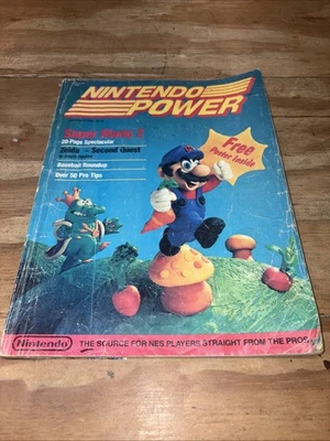 Nintendo Power #1 First Issue July/August 1988 Missing Poster - Poor Condition - Image 1 of 4