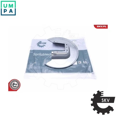 SPLASH GUARD BRAKE DISC 57SKV506 FOR PEUGEOT 206/Hatchback/CC/SW KFU 1.4L 4cyl - Image 1 of 4