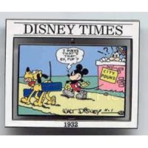 Disney Times: The First Mickey Mouse Sunday Comic Strip #12 LE 3500 Pin - Picture 1 of 2