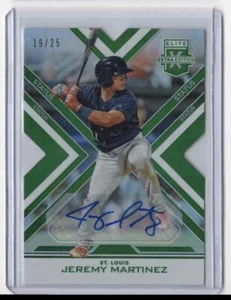2017 Panini Elite Extra Edition Jeremy Martinez RC Auto 19/25 St. Louis - Picture 1 of 2