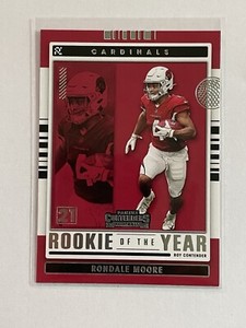 2021 Panini Contenders - Rookie of the Year Contenders #ROY-RMO Rondale Moore...