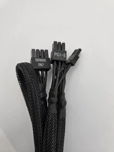 Corsair 650-860AX Only AX Modular Cable 8-Pin to Double PCIe 6+2-Pin - Bild 1 von 5