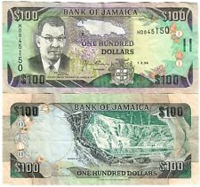 Jamaica 100 Dollars 1994 VF "Brown"