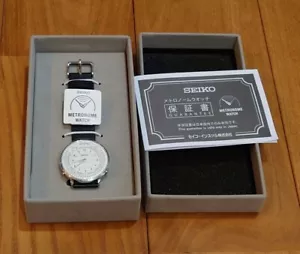 SEIKO Metronome Watch Standard Line Color Monotone SMW006A Black White Box - Picture 1 of 5