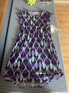 Lularoe Disney Villians Maleficent Dress Girls Kids Dress Pockets Size 10 NWT - Picture 1 of 6