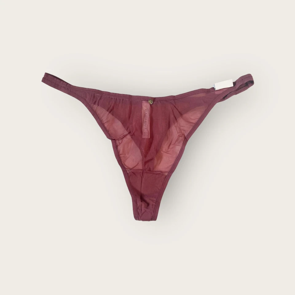 Tanga Lane Bryant Cacique 26/28 Malla Sumergida Panty Rosa Malva (4253) Foto 1 de 1