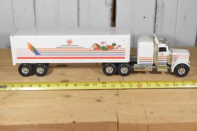 Remolque semirremolque Peterbilt vintage Nash Finch Company servicio de alimentos 1/25 nuevo en caja Foto 1 de 4