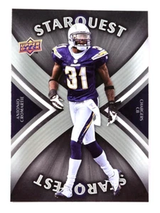2008 Upper Deck Antonio Cromartie Starquest Los Angeles Chargers #SQ3 - Picture 1 of 2