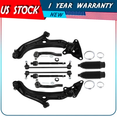 Front Lower Control Arm Ball Joints Sway Bar For 2009-2013 Honda Fit  1.5L - Image 1 of 4