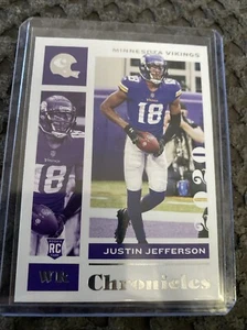 Justin Jefferson 2020 Chronicles Rookie RC #62 Minnesota Vikings - Picture 1 of 1