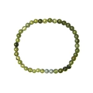 Labradorite Green 4mm Ball Bracelet