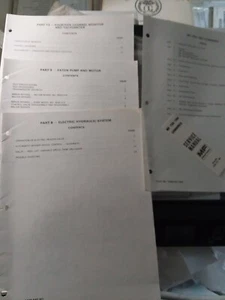Massey Ferguson 750 760 Combines part 8, 9 & 13 ORIGINAL Service Manual - Picture 1 of 3
