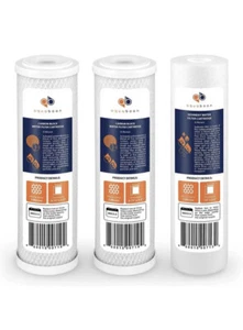 Aquaboon Replacement Water Filters Set  CTO + GAC +Sediment All 5 Micron RO Unit - Picture 1 of 3
