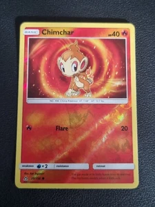 REVERSE HOLO Pokemon Sonne & Mond Ultra Prisma TCG Karte Chimchar 20/156 - Bild 1 von 1