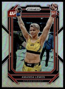 2023 Panini Prizm UFC Silver Amanda Lemos Rookie G1 #151