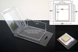 Estuche de almacenamiento de CPU Intel se adapta a procesador de hasta 2,5 x 2,1" (66 x 55 mm) 20 piezas - Nuevo - Imagen 1 de 6