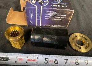Michigan Wheel 206 Evinrude Johnson Outboard Boat Propeller XHS 2 Hub Kit - Foto 1 di 2