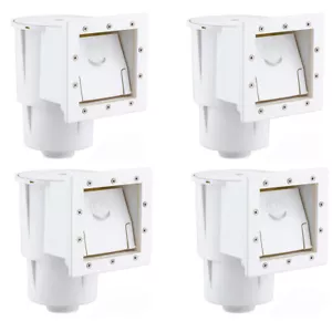 4er Pack Hayward SP1091LX oberirdische Standard Schwimmbäder Dyna-Skim Skimmer - Bild 1 von 1