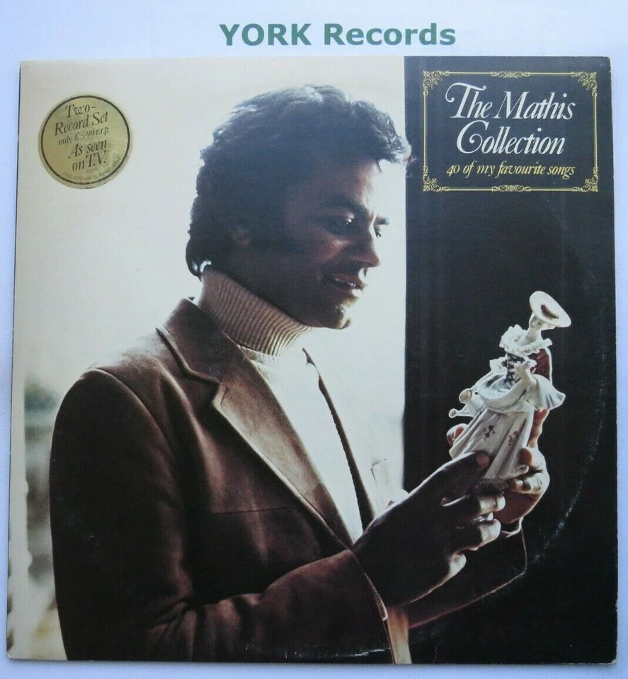 JOHNNY MATHIS - The Mathis Collection - Excellent Con Double LP Record CBS 10003 - Image 1 of 1