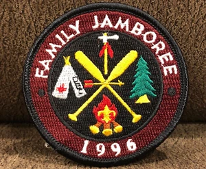 1996 Scouts Family Jamboree Boy Scout DBC Patch 3" - Bild 1 von 1