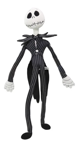 Jack Skellington Disney Nightmare Before Christmas Large Poseable Plush Doll 26" Cover