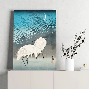 Obra maestra de arte japonés estampado en lona Ohara Koson enmarcado A2 A3 A4 listo para colgar - Imagen 1 de 23