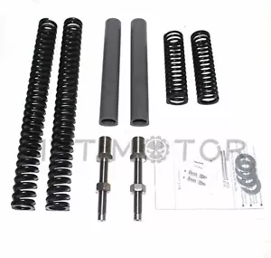 HongK- Harley 41mm Softail Drop-In Fork Lowering 1-2" suspension lowering kit - Bild 1 von 7