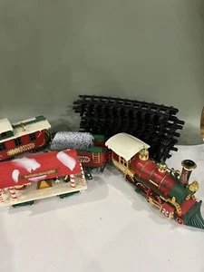 VTG 90s Meijer Holiday Train Set W/Tracks - Picture 1 of 8