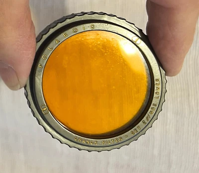 POLAROID Orange Filter with Case Rare Vintage NOS Lower - Image 1 of 4