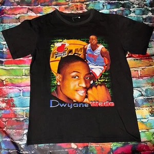 Vintage Y2K Dwayne Wade Rap T-Shirt Miami Heat Herren Größe Large 2003 RAR - Bild 1 von 4