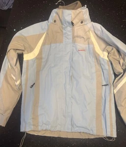 Peak Performance Damen Skijacke Jacke Gr. M / 38 hellblau grau weiß - Bild 1 von 11