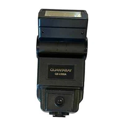 Quantaray QB 6500A Flash For Canon Film Camera - Image 1 of 3
