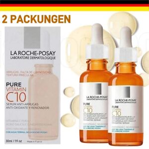 2X 30ML La Roche-Posay Textura Pure Vitamin C10 Serum Hautpflege Anti-Aging DE