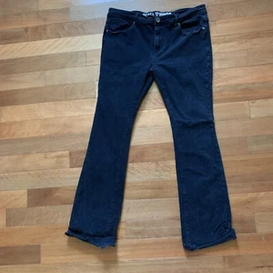 Rebel Minds Men's Black Denim Jeans Size 38 32 (hem cut down from 35), Cotton+ - Picture 1 of 7