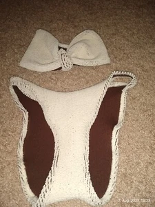 Bikini Bustier Neu von ASOS In Creme Beige Ca. 40/42 One Size  - Bild 1 von 4