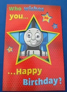 Thomas & Friends Birthday card - Thomas the Tank Engine birthday card - Picture 1 of 2