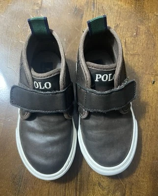 Polo Ralph Lauren Owen EZ Sneaker Boot Toddler Shoe Size 8 - Image 1 of 4
