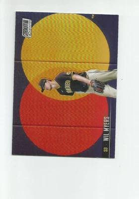 2021 STADIUM CLUB CHROME REFRACTORS #144 WIL MYERS - Image 1 of 2