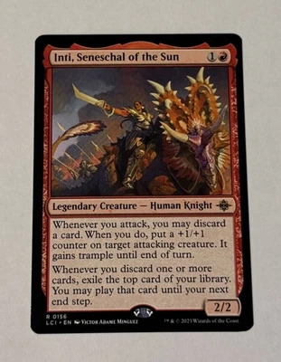 MTG Inti, Seneschal of the Sun  - The Lost Caverns of Ixalan LP - Image 1 of 2