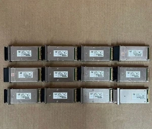Lot of 12x Cisco X2-10GB-SR 10GbE SR X2 Optical Transceivers – Tested –Bulk Sale - Photo 1/14