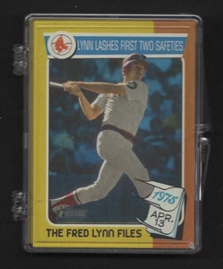 2024 Topps Heritage High Complete *** FRED LYNN FILES Insert Set of (10) MINT - Picture 1 of 1