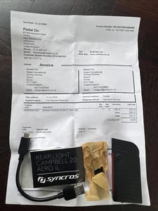 Syncross Campbell Scott Foil RC Integrated Rear Light - Picture 1 of 4