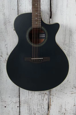 Ibanez AE Series AE100 Acoustic Electric Guitar Dark Tide Blue Flat Finish - Image 1 of 4