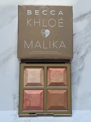 Becca BFF's MADE WITH LOVE BY KHLOE Bronze, Blush, Glow Palette - Image 1 of 4
