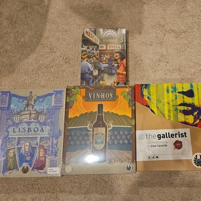  Vital Lacerda  game bundle, Lisboa, Vinhos, Gallerist, Mercado de Lisboa new - Image 1 of 4